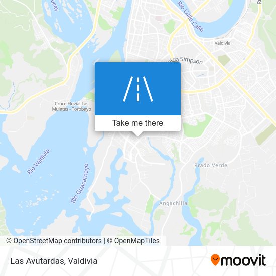 Mapa de Las Avutardas