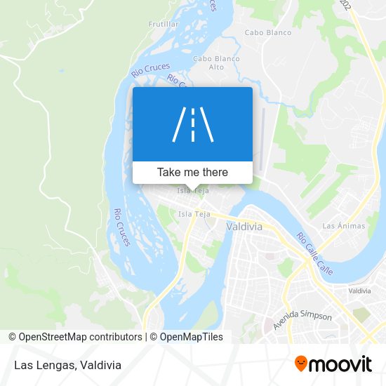 Mapa de Las Lengas