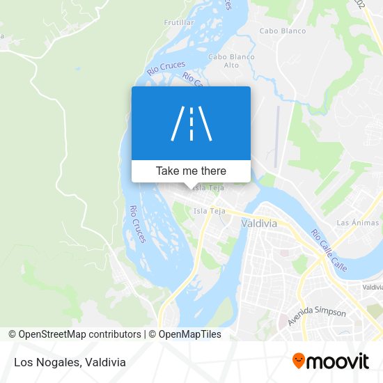 Los Nogales map