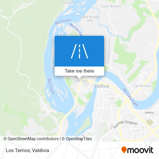 Mapa de Los Temos