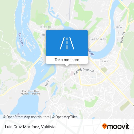 Mapa de Luis Cruz Martínez