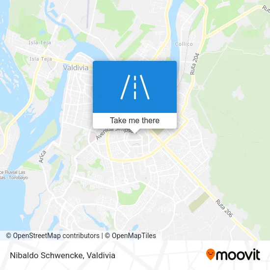 Nibaldo Schwencke map