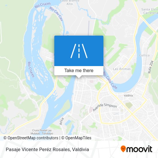 Pasaje Vicente Peréz Rosales map