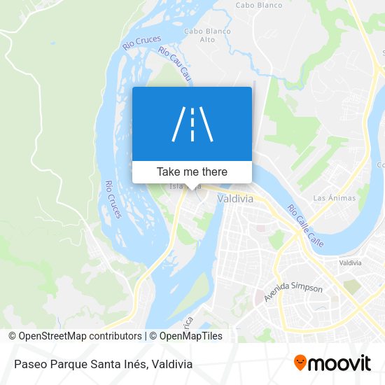 Paseo Parque Santa Inés map