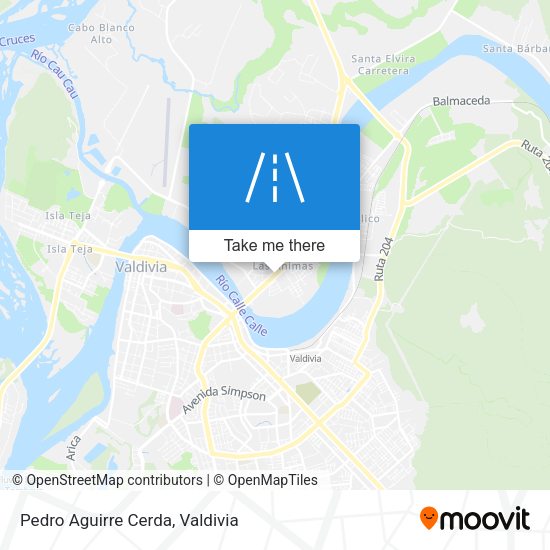 Mapa de Pedro Aguirre Cerda