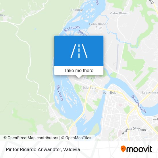Pintor Ricardo Anwandter map
