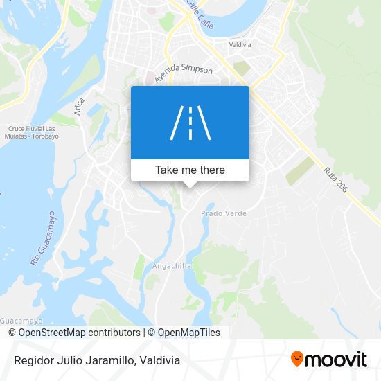 Mapa de Regidor Julio Jaramillo