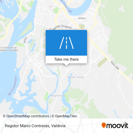 Mapa de Regidor Mario Contreras