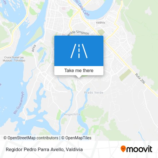Regidor Pedro Parra Avello map