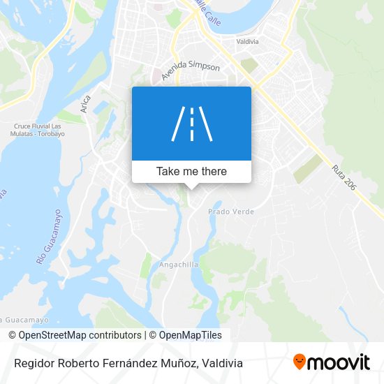 Mapa de Regidor Roberto Fernández Muñoz