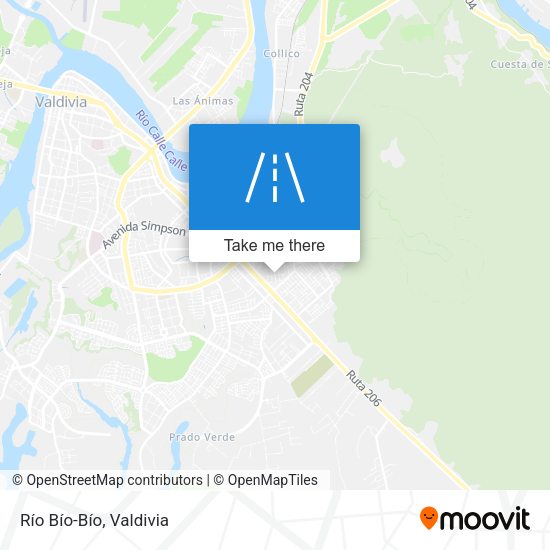 Río Bío-Bío map
