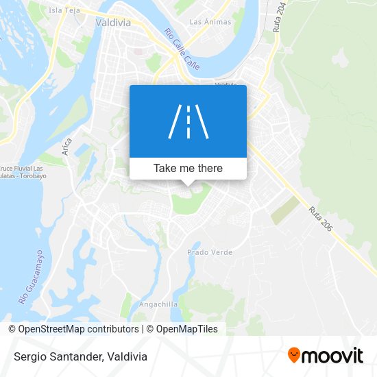 Mapa de Sergio Santander