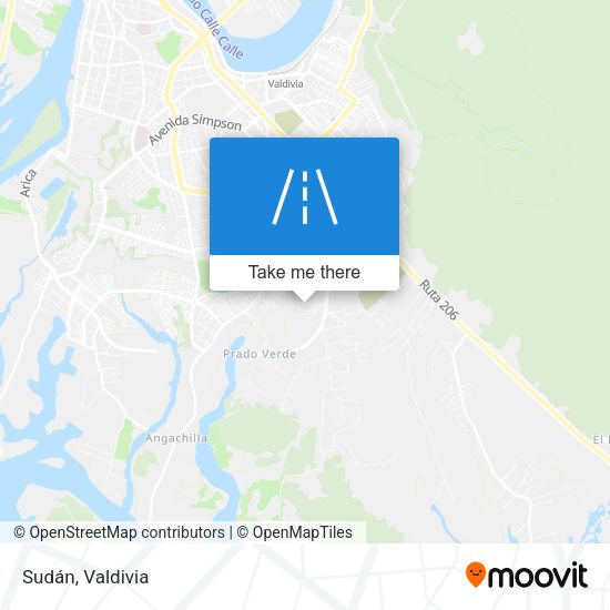 Mapa de Sudán