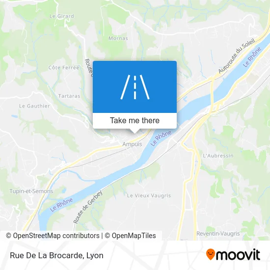 Rue De La Brocarde map