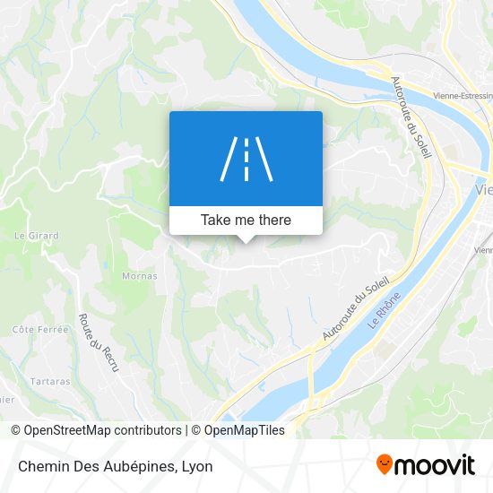Chemin Des Aubépines map