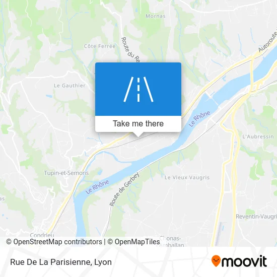 Rue De La Parisienne map