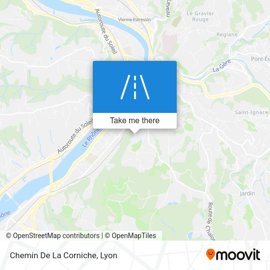 Chemin De La Corniche map