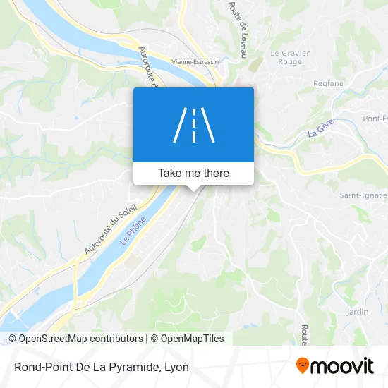 Rond-Point De La Pyramide map