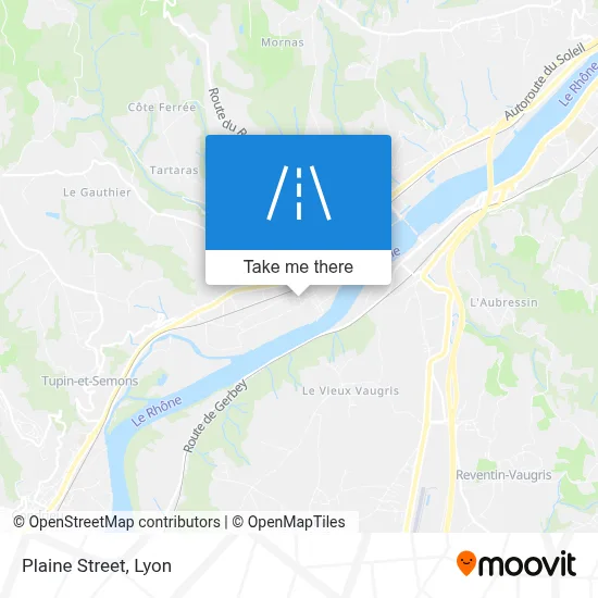 Rue De La Plaine map