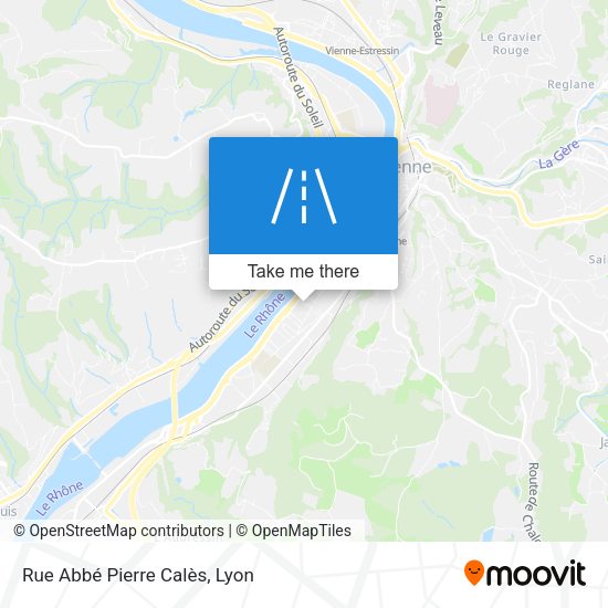 Rue Abbé Pierre Calès map