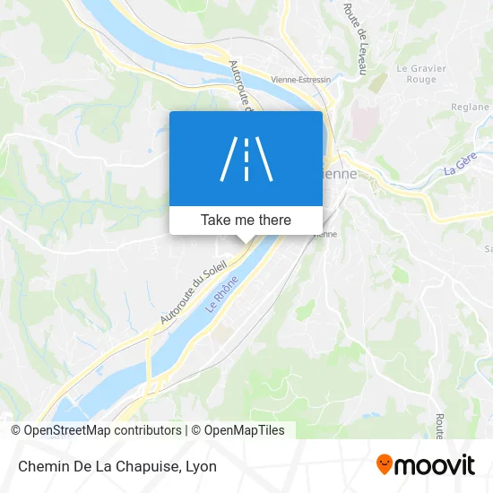 Chemin De La Chapuise map