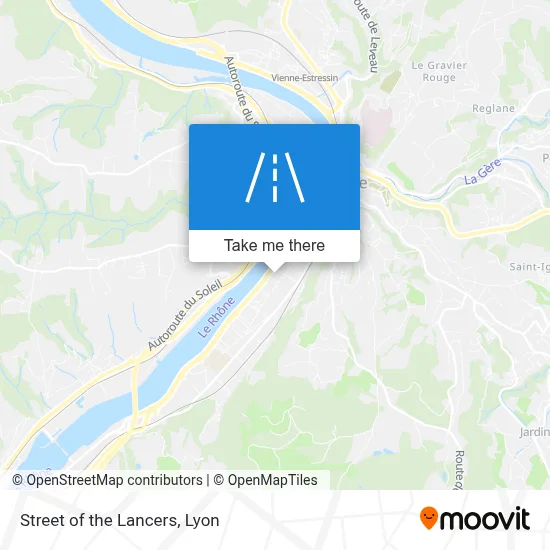 Rue Des Lanciers map