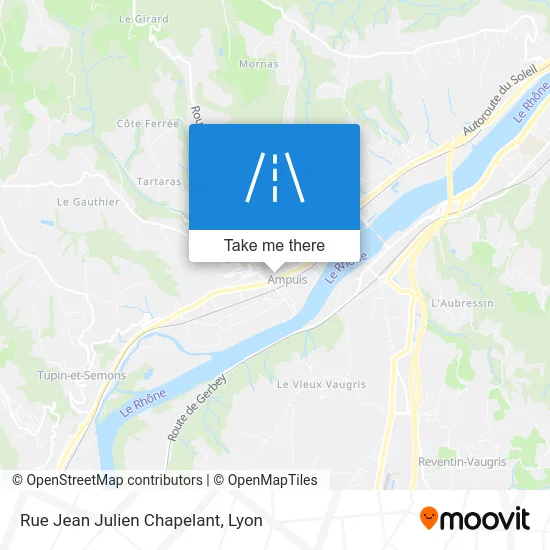 Rue Jean Julien Chapelant map