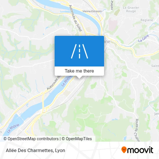 Allée Des Charmettes map