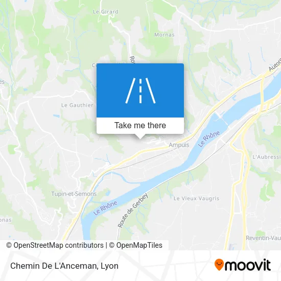 Chemin De L'Anceman map