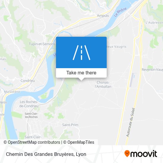 Chemin Des Grandes Bruyères map
