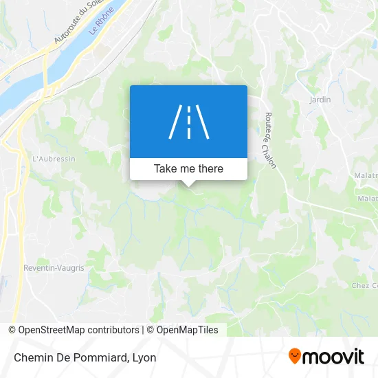 Chemin De Pommiard map