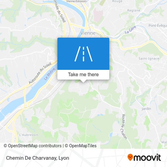 Chemin De Charvanay map