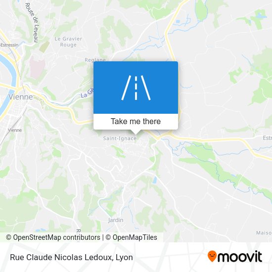 Rue Claude Nicolas Ledoux map