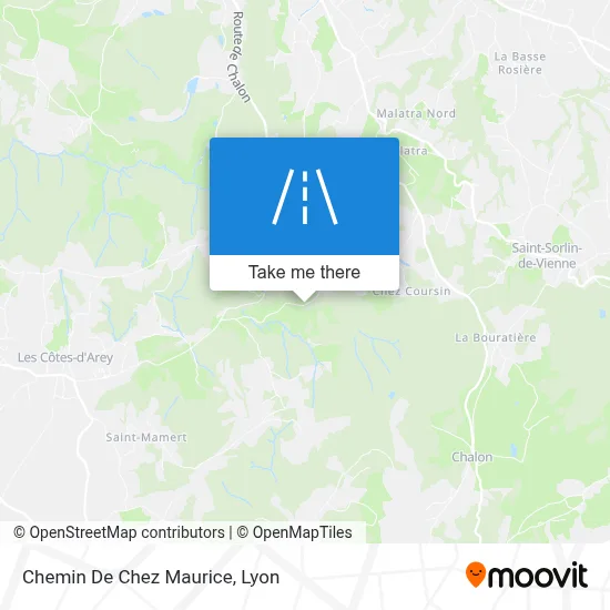 Chemin De Chez Maurice map