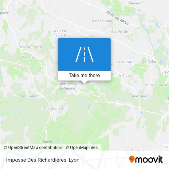 Impasse Des Richardières map