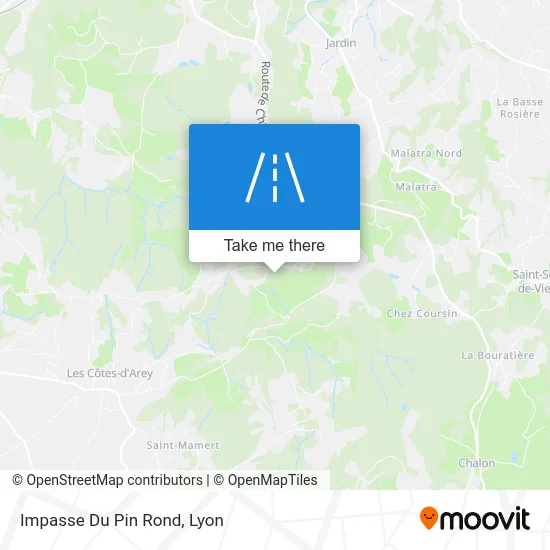 Impasse Du Pin Rond map