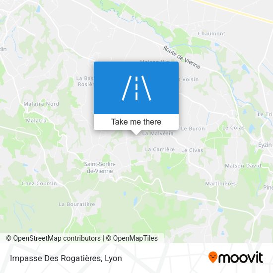 Impasse Des Rogatières map