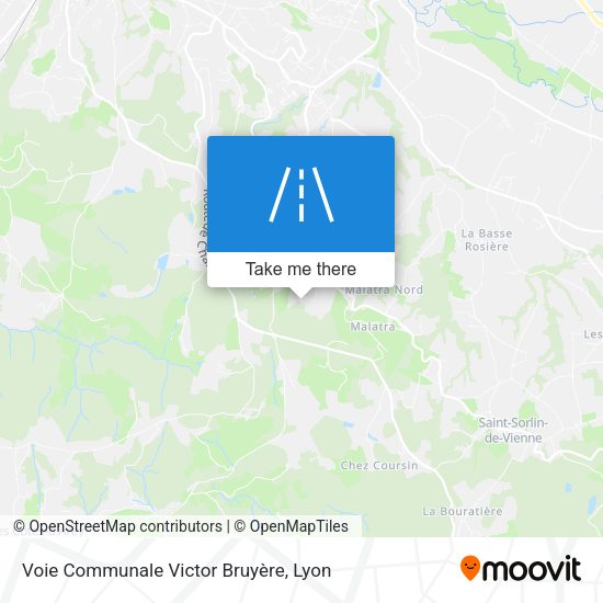 Voie Communale Victor Bruyère map