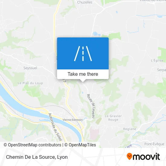Chemin De La Source map
