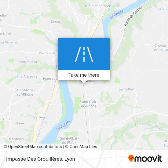 Impasse Des Grouillères map