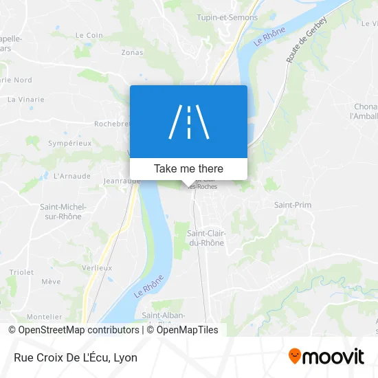 Rue Croix De L'Écu map