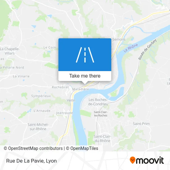 Rue De La Pavie map