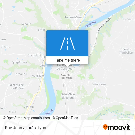 Rue Jean Jaurès map