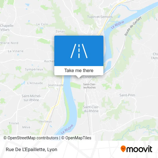 Rue De L'Epaillette map