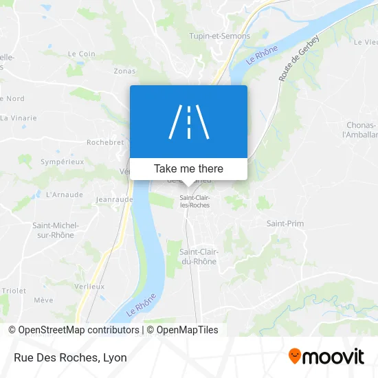 Rue Des Roches map
