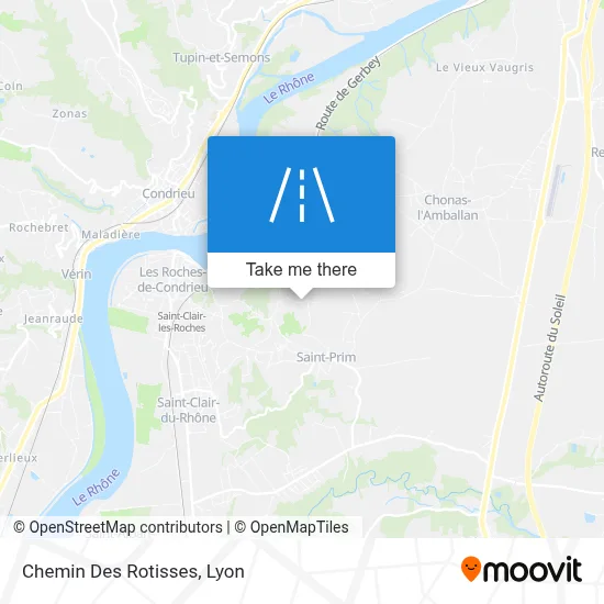 Chemin Des Rotisses map