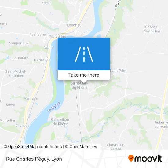 Rue Charles Péguy map