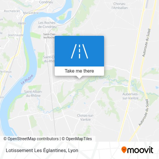 Lotissement Les Églantines map