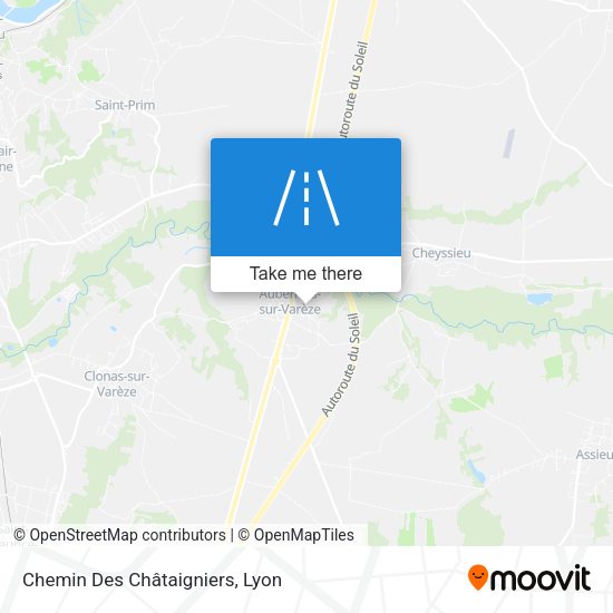 Chemin Des Châtaigniers map