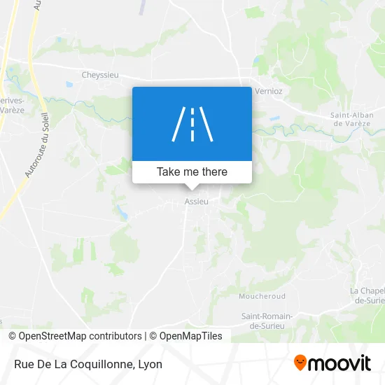 Rue De La Coquillonne map